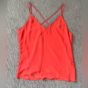 Naked Zebra Scalloped Tank